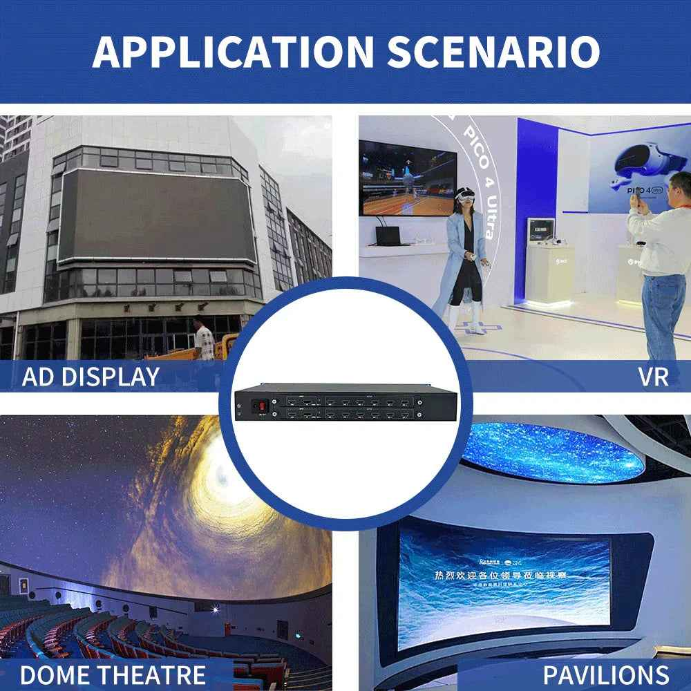 Enhance Your Displays with Creative Splicing Video Wall Controllers