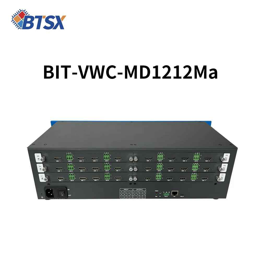 12x12 4K60 Seamless Video Wall Controller & Matrix Switcher