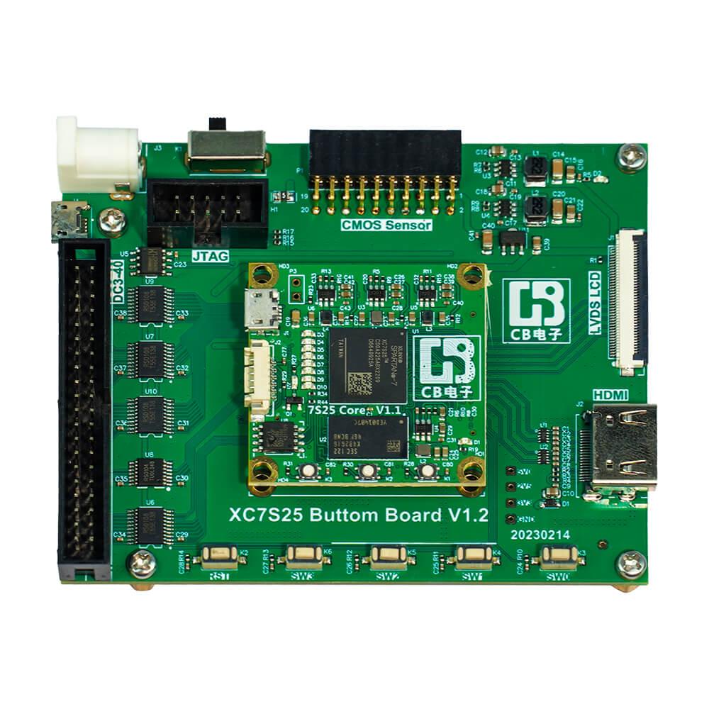 BIT-DB-XC7S25 FPGA Development Board XC7S25-CSGA225 Xilinx Spartan-7 - BITVISUS
