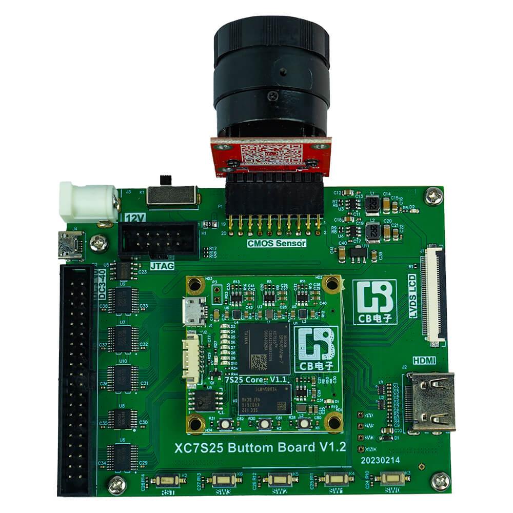 BIT-DB-XC7S25 FPGA Development Board XC7S25-CSGA225 Xilinx Spartan-7 - BITVISUS