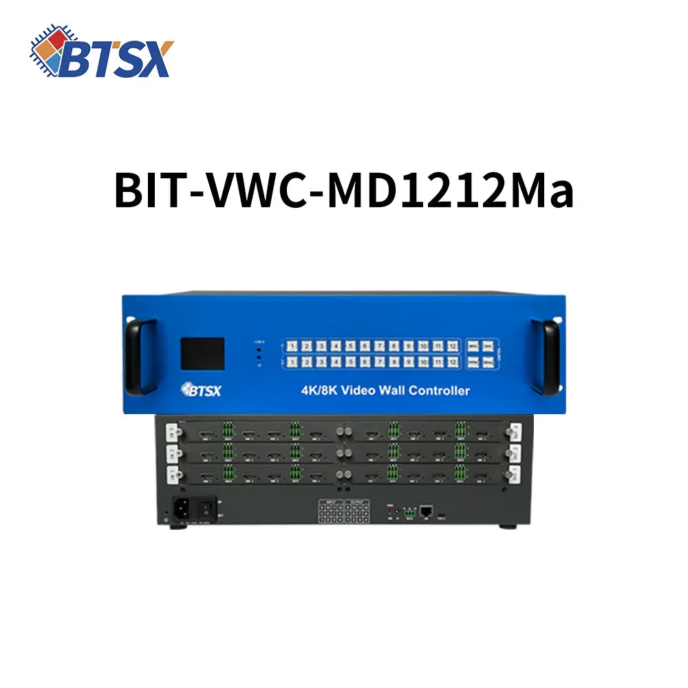 12x12 4K60 Seamless Video Wall Controller & Matrix Switcher - BITVISUS