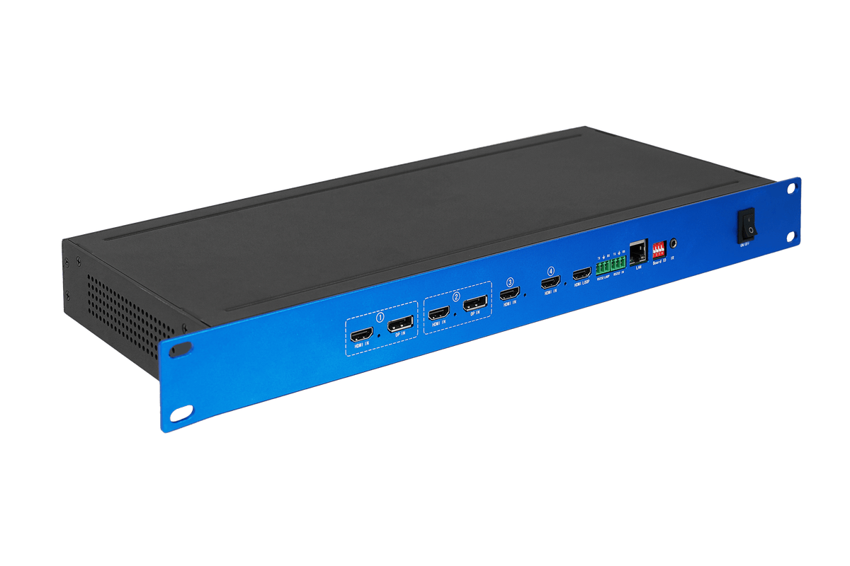 4K60 2x9 3x6 4x4 Video Processor PIP Seamless Switching Matrix Switcher HDMI Multiviewer Video Wall Controller