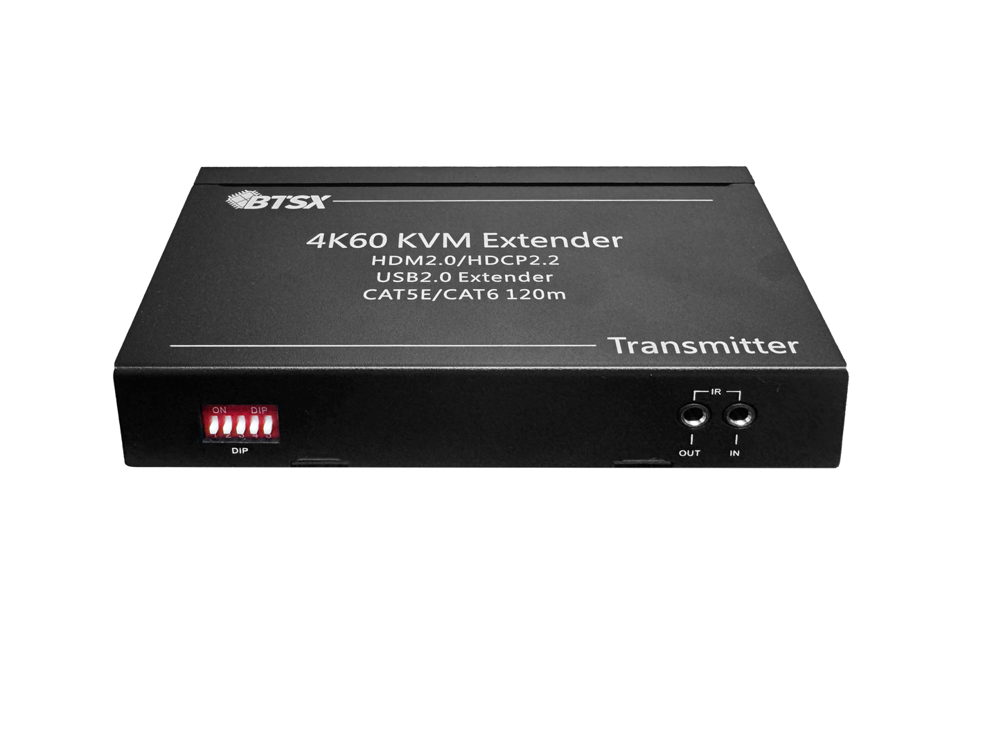 BIT-Ex-IP-4K60-KVM 4K60 Network Extender 100M to Network Cable Converter KVM USB RS232 Signal Extender Transmitter Receiver HDCP