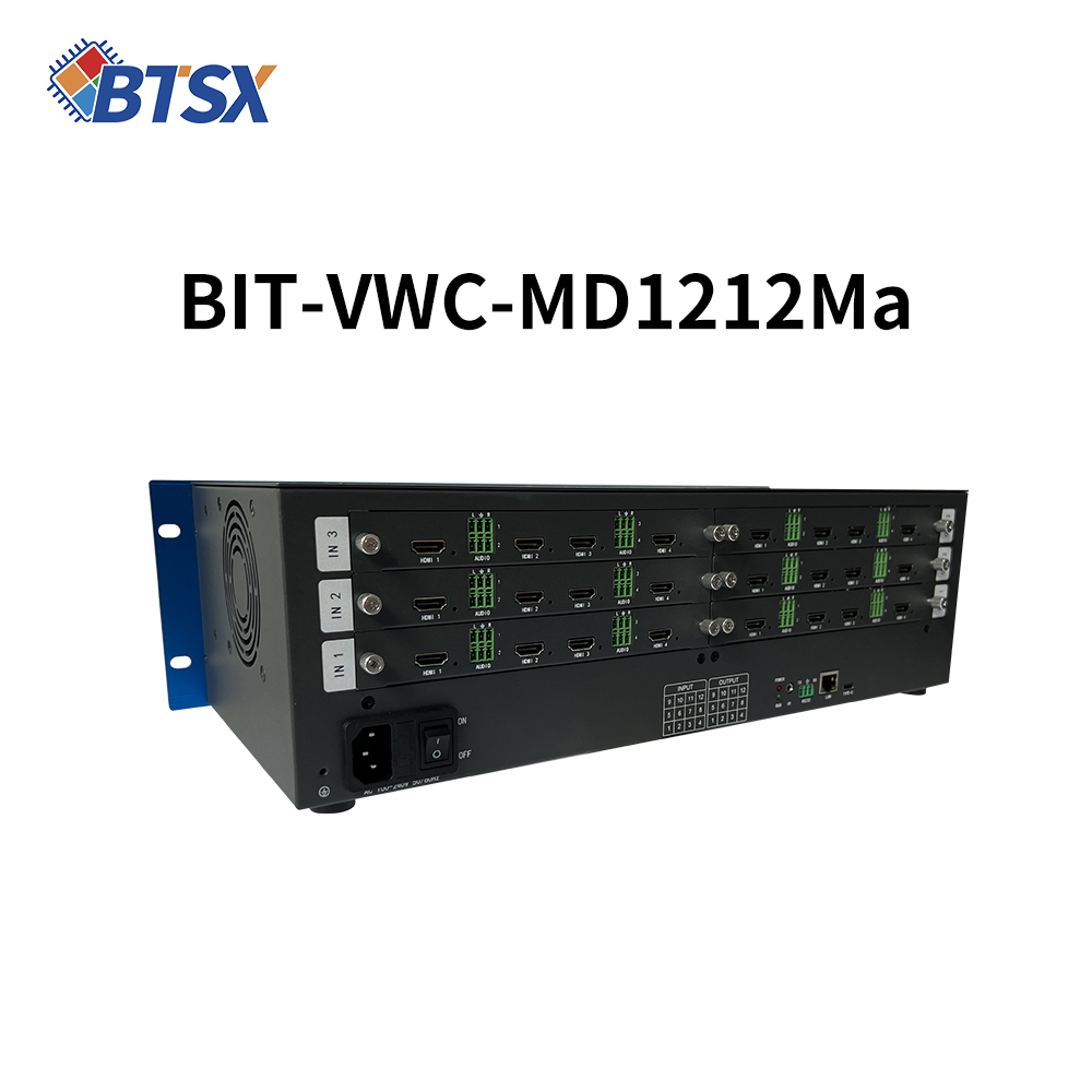 BIT-VWC-MD1212Ma 4K60 Seamless Matrix Splice12 HDMI In/Out High-Def Processing Multi-Control for Various Venues No reviews yet