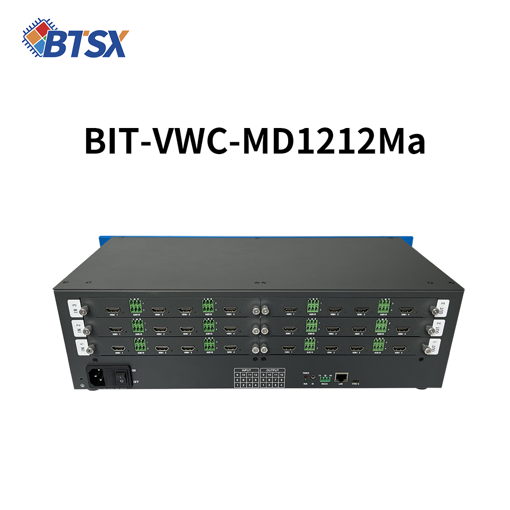 BIT-VWC-MD1212Ma 4K60 Seamless Matrix Splice12 HDMI In/Out High-Def Processing Multi-Control for Various Venues No reviews yet