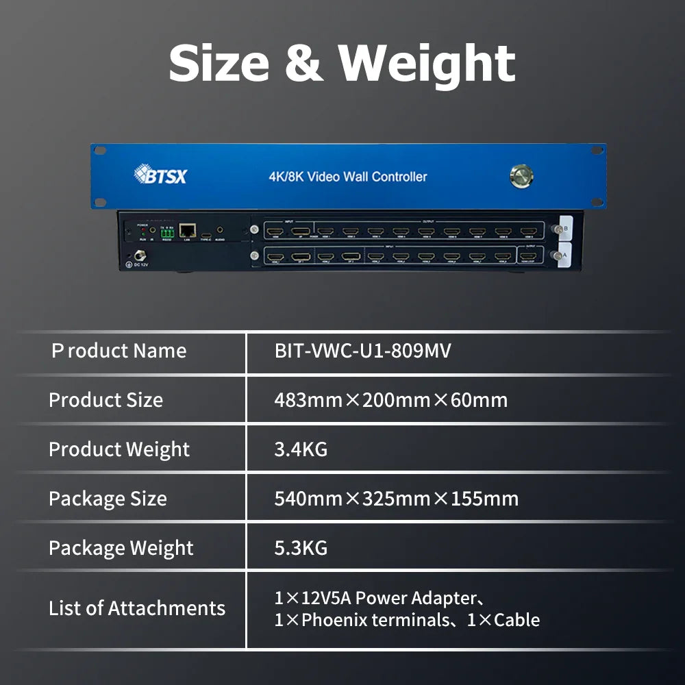 BIT 8x9 4K60 HDMI Multi-Viewer