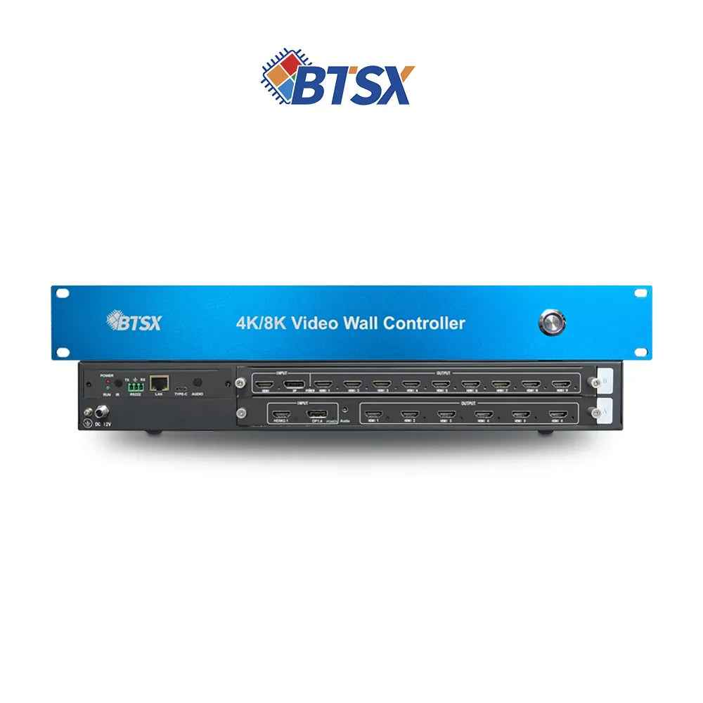 8K video wall controller 5x3 Video Wall Splicing 15-Channel HDMI Output
