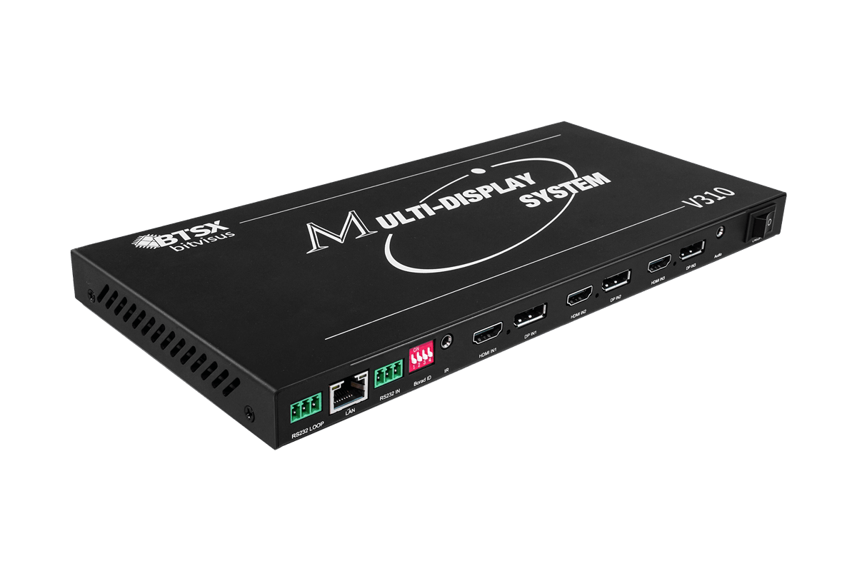 BIT-MSE-8K-310HD 8K Video Wall Controller 2x5 1x10 Multi-Projector System Processor HDMI/DP 3 In 10 Out - BITVISUS