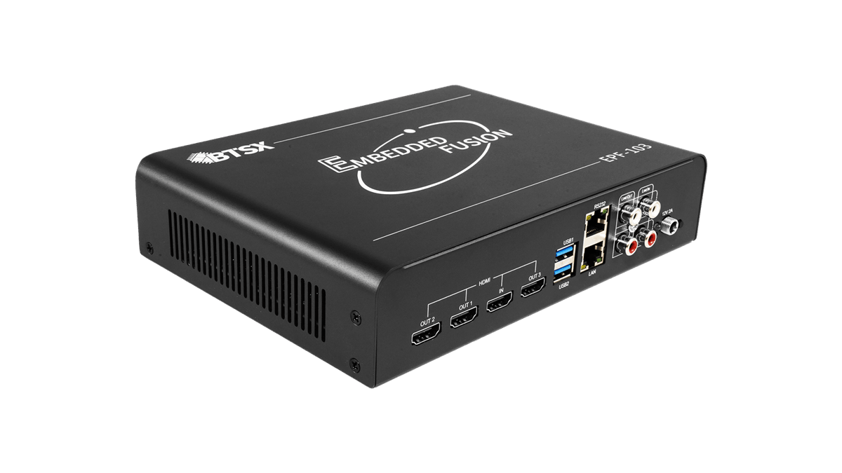 BIT-VJ-103 Creative Video Wall Controller 1x3 HDMI Artistic Video Wall Processor USB RS232 Rotation PIP OEM ODM - BITVISUS