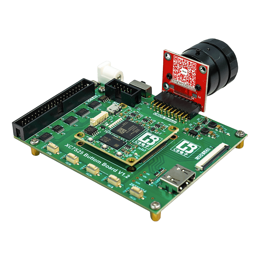 BIT-DB-XC7S25 FPGA Development Board XC7S25-CSGA225 Xilinx Spartan-7 - BITVISUS