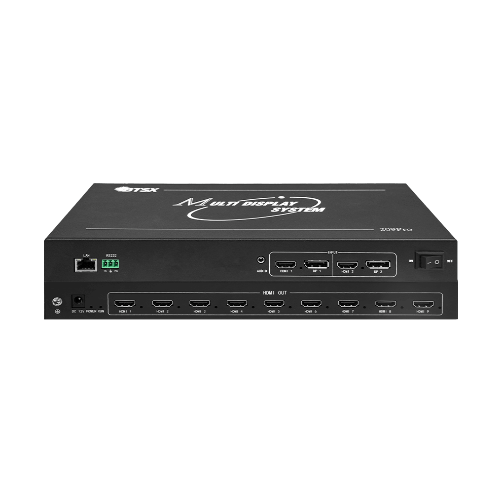 BIT-MSE-209Pro 4K60Hz HDMI Video Wall Controller PIP Point to Point Multi-screen Processor 1x5 1x7 1x9 4x1 3x1 EDID Management - BITVISUS