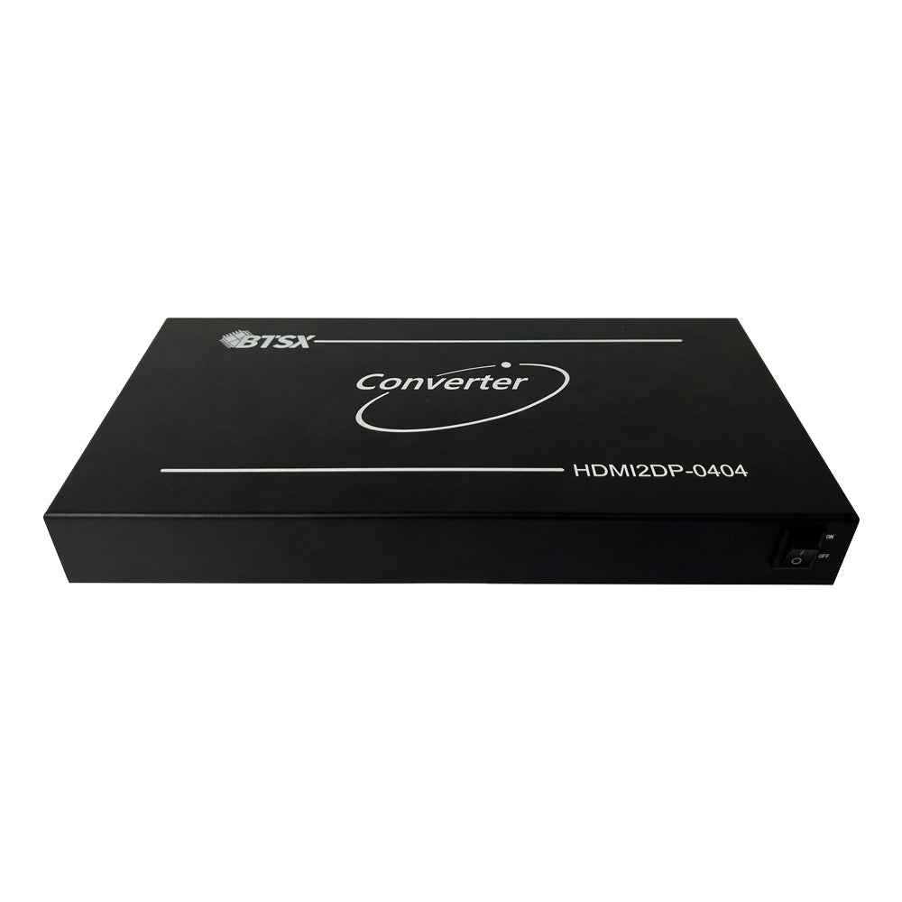 Customizable 4K60 HDMI extractor to DP converter with 4 outputs