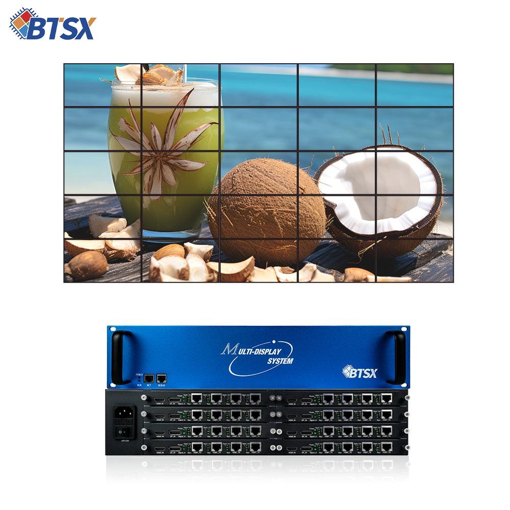 BIT-MSE-U2-HDBT-432 UHD HDBaseT HDMI Video Wall Controller 4input 32output Multi-Monitor Controller - BITVISUS