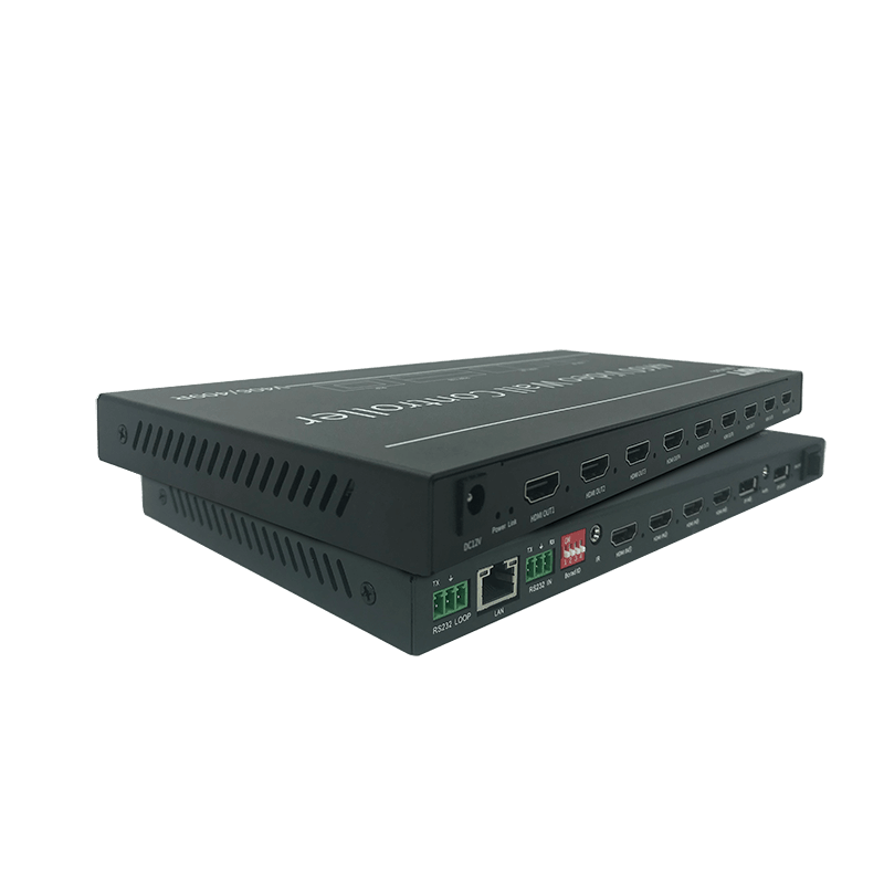 BIT-VWC-409R 4K 60Hz LCD Video Wall Controller Processor 2x2 3x3 HDMI DP Rotation Remote Control RS232 - BITVISUS