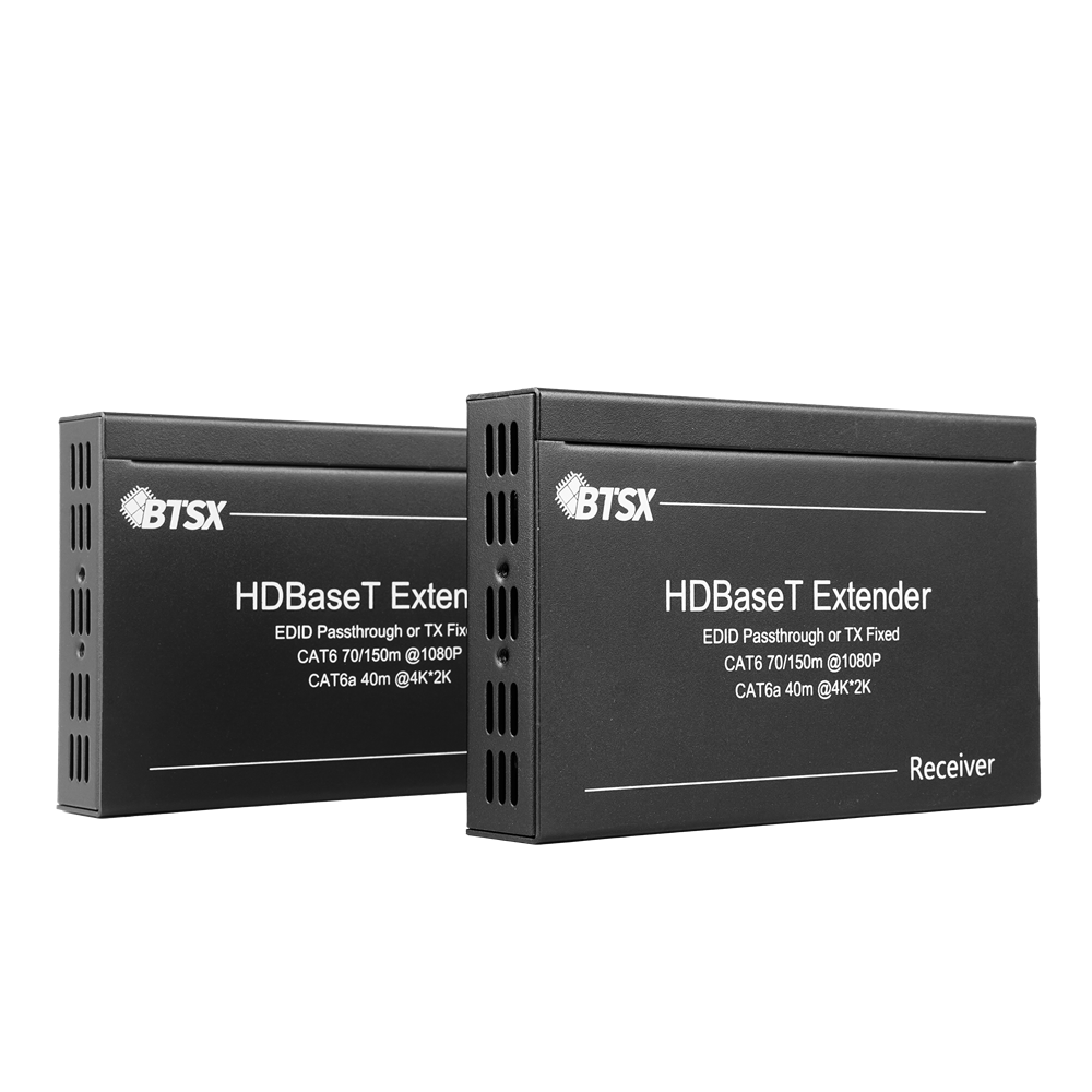 BIT-Ex-HDBT-4K60-KVM HDMI KVM HDBaseT Extender 150M Cat5/6 USB2.0 RS232  Transmitter Receiver HDCP 2.2