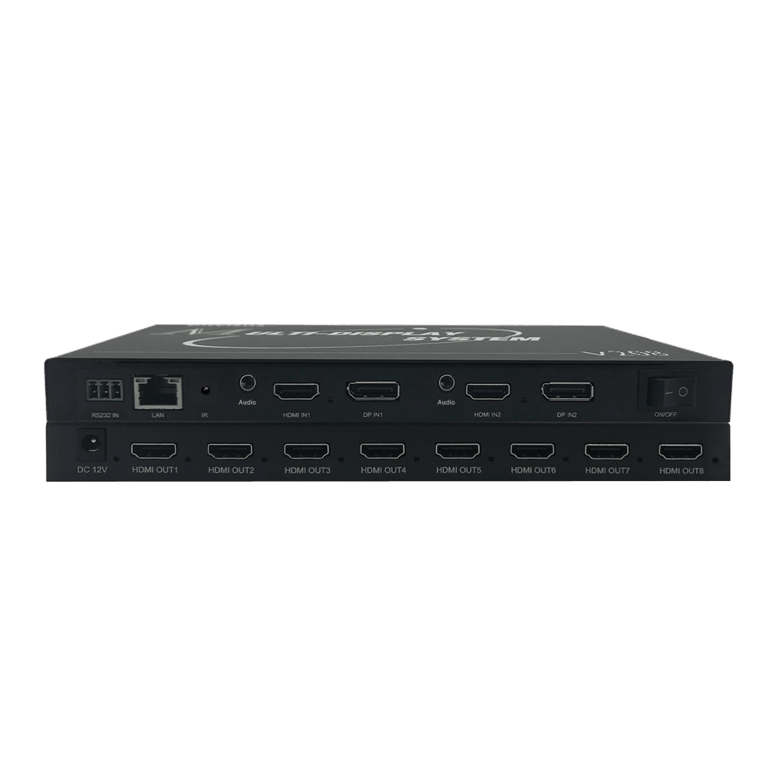 BIT-MSE-8K-208HD 8K30Hz 4K60Hz 2x2 2x3 2x4 1x4 1x6 1X8 Projection Fusion System Video Wall Controller HDMI/DP 2 Input 8 Output - BITVISUS
