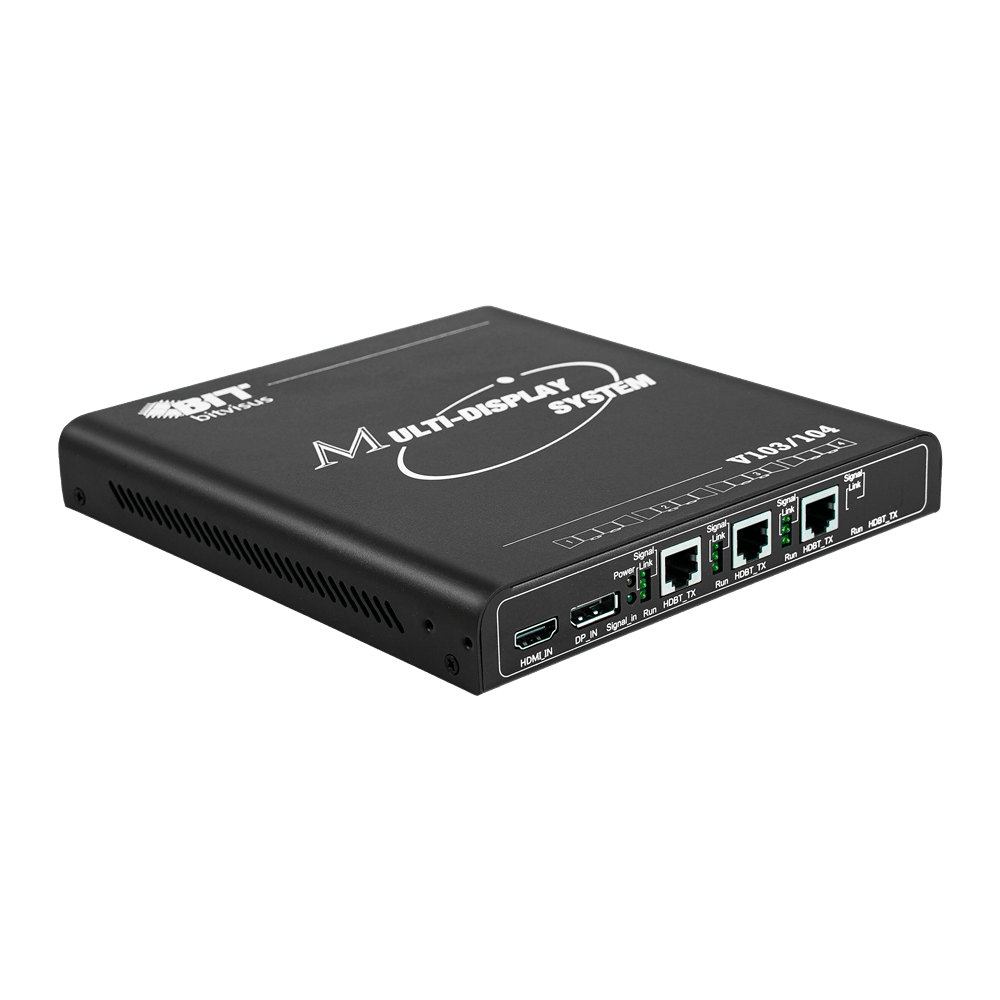 BIT-MSE-HDBT-4K60-103PRO 4K60Hz 1x2 2x1 1x3 3x1 Projection Fusion System Video Wall Controller HDMI DP 1 Input 3 Output - BITVISUS