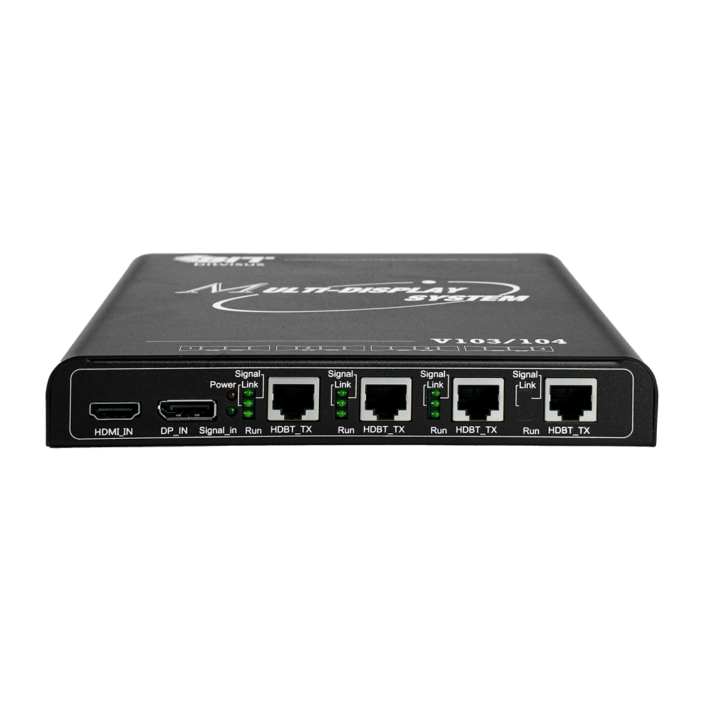 BIT-MSE-HDBT-4K60-104PRO 4K60Hz 2x2 1x4 4x1 1x3 3x1 Video Wall Controller Projection Fusion System 1 HDMI/DP Input 4 Outputs - BITVISUS