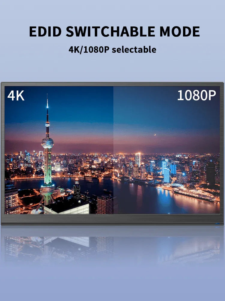 4K LCD Video Wall Controller Processor 90/180/270 Rotation 1 In 4 Out HDCP - BITVISUS