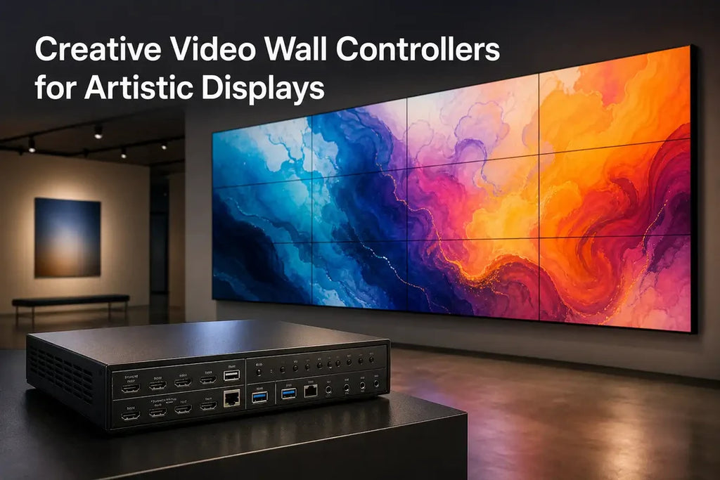 Creative Video Wall Controllers for Artistic Displays