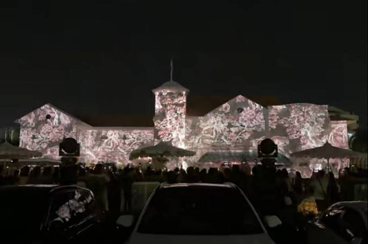 Large-scale projection fusion system powered by BIT-MSE-8K60D-104Pro