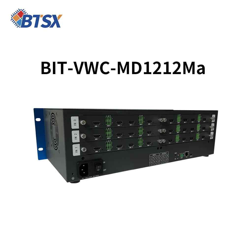 12x12 4K60 Seamless Video Wall Controller & Matrix Switcher