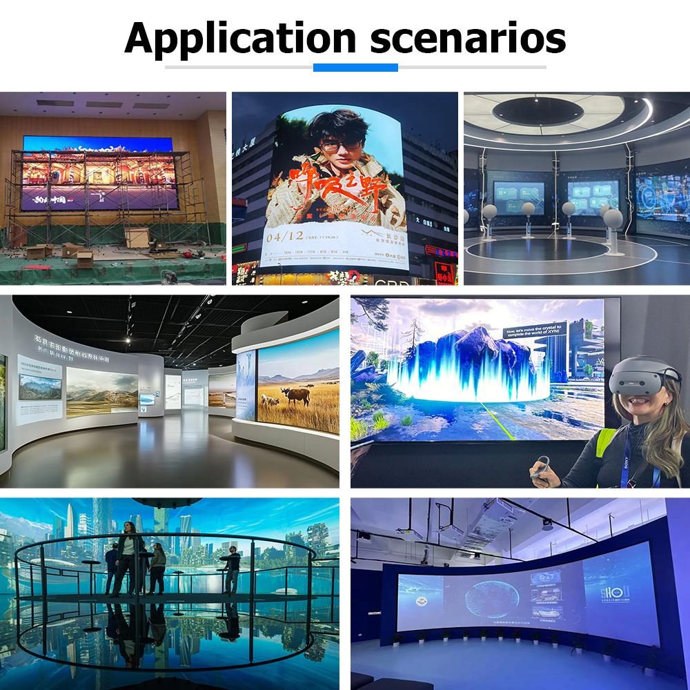 MSE-8K60-204HD 8K60Hz Video Wall Controller | 2×HDMI 2.1 + 2×DP 1.4 In, 4×HDMI 2.0 Out | 2×2 / 1×4 Multi-Screen Splicing