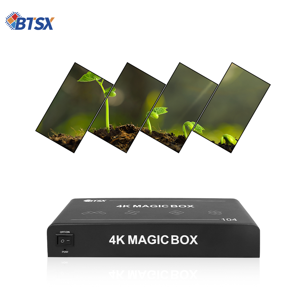 4K60 Video Wall Controller 1x3 2x3 Special-shaped Splicing Processor  Creative