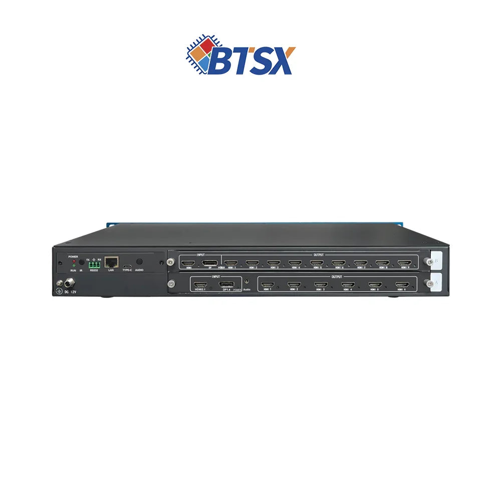 8K video wall controller 5x3 Video Wall Splicing 15-Channel HDMI Output