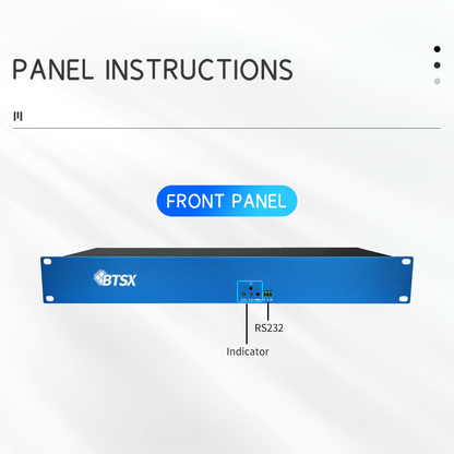 Dec64-09 4K60 IPC Decoding and Splicing Processor 9-Channel HDMI Output 64-Channel IP Camera Video Wall Controller for Security Monitoring