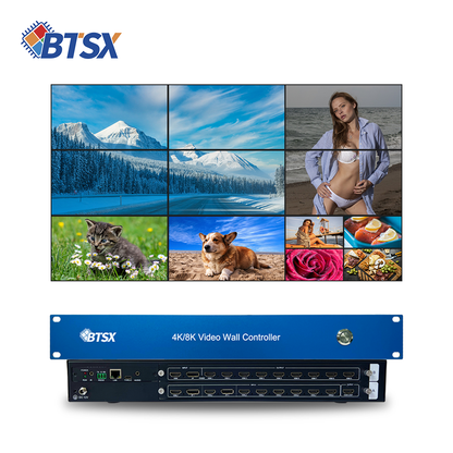 8x9 4K60 4K@60Hz Multi-Viewer / Video Wall Processor with HDMI  Echo & Loop-Out