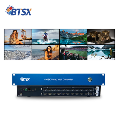 8x9 4K60 4K@60Hz Multi-Viewer / Video Wall Processor with HDMI  Echo & Loop-Out