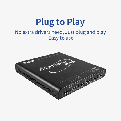 BIT-MSE-8K-204HD 8K30Hz 4K60Hz 2x2 1x4 1x3 1x2 Video Wall Controller Multi-Projector Processor HDMI/DP 2 Inputs 4 Outputs – BITVISUS