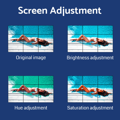 4K60 2x9 3x6 4x4 Video Processor  PIP Seamless Switching Matrix Switcher HDMI Multiviewer Video Wall Controller