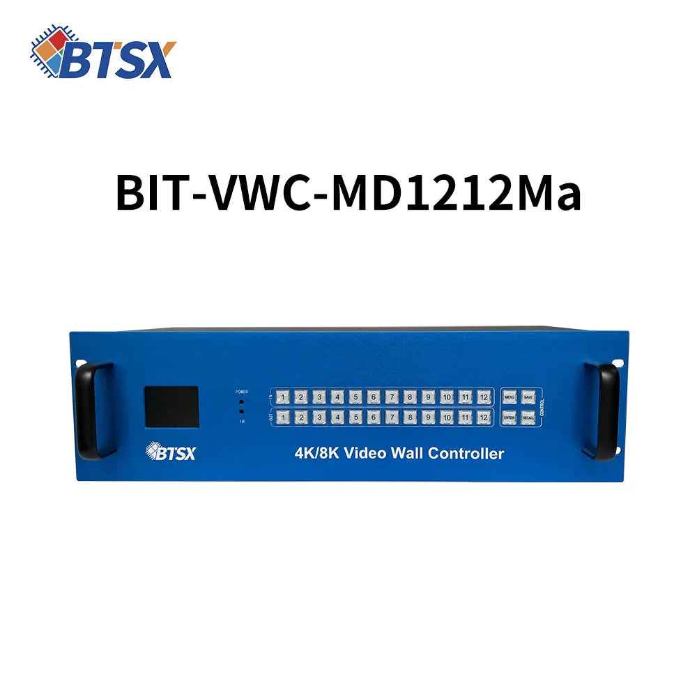 12x12 4K60 Seamless Video Wall Controller & Matrix Switcher