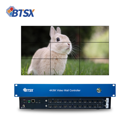 8x9 4K60 4K@60Hz Multi-Viewer / Video Wall Processor with HDMI  Echo & Loop-Out