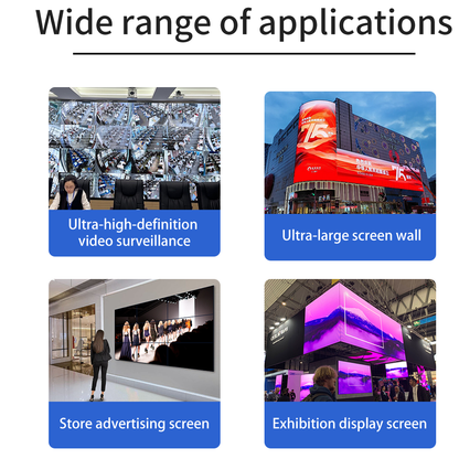 BIT-VWC-209SW 4K60 Video Wall Controller 2x9 Seamless Splicing Processor HDMI DP Multi-Screen Display