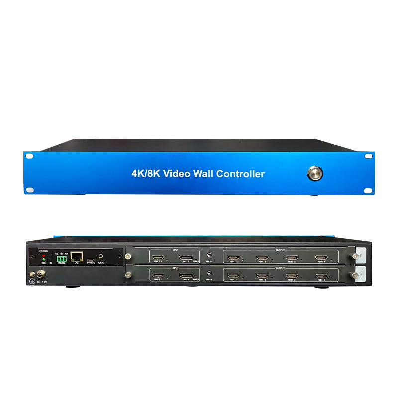 BIT-MSE-8K60Y-208Pro 8K60 Multi-Screen Extender | 2 In 8 Out | HDMI 2.1 & DP 1.4 | Video Wall Controller