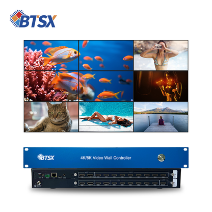 8x9 4K60 4K@60Hz Multi-Viewer / Video Wall Processor with HDMI  Echo & Loop-Out