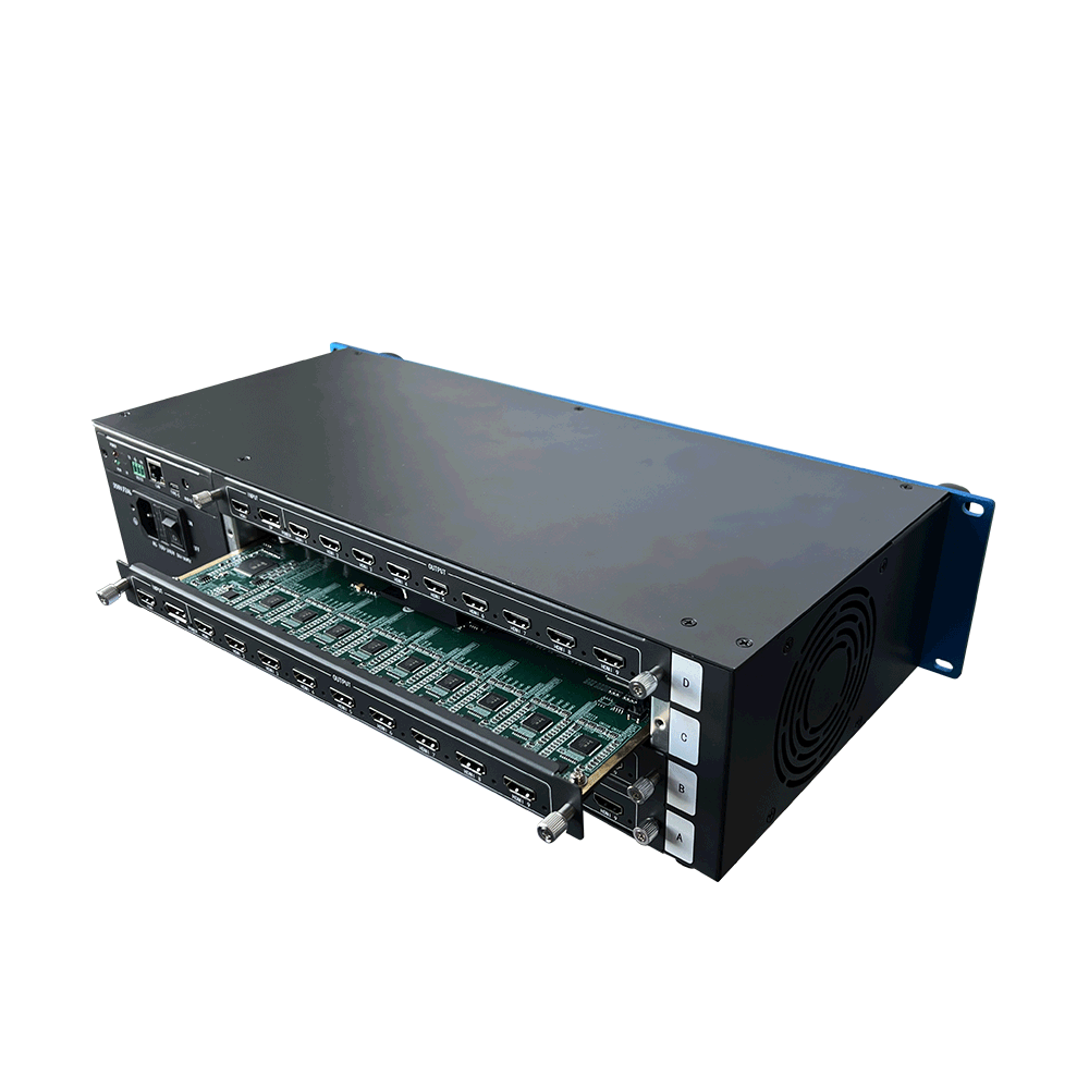 8K60 6x6 Video Wall Controller 4 in 16 out Application to command and controller - BITVISUS