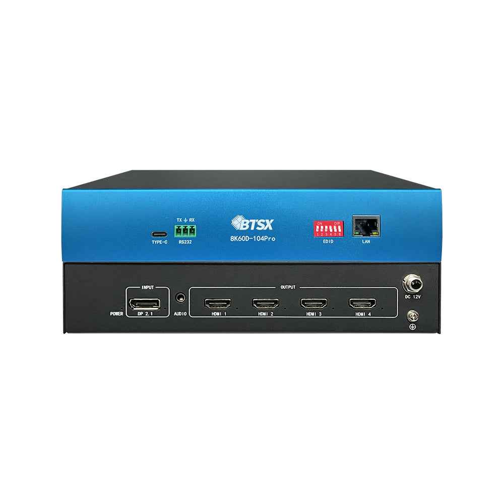 8K60 Multi-screen extender Suitable for multi-channel projection fusion Customization supported