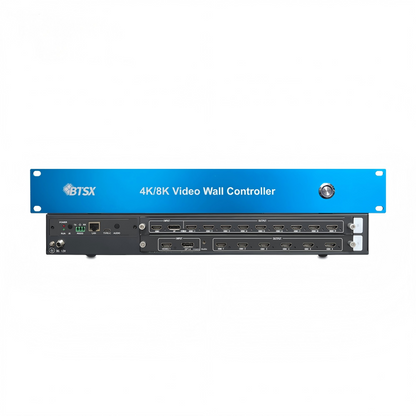 8K60 video wall controller 1 input 15 outputs 920×1200@60Hz output, HDMI interface CE/FCC certified.