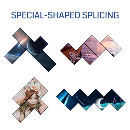 4K60 Video Wall Controller 1x3 2x3 Special-shaped Splicing Processor  Creative