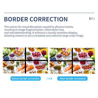 8K60 video wall controller 1 input 15 outputs 920×1200@60Hz output, HDMI interface CE/FCC certified.