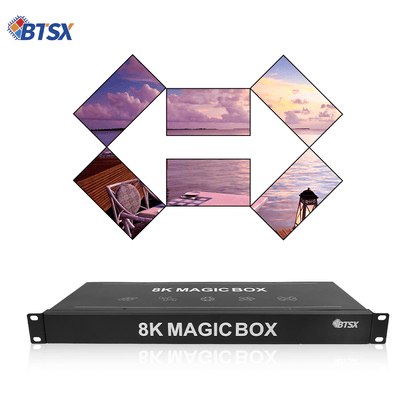 8K projection integrated into the control system Magic Box 2x3 1x6 6x1 PIP Bitvisus