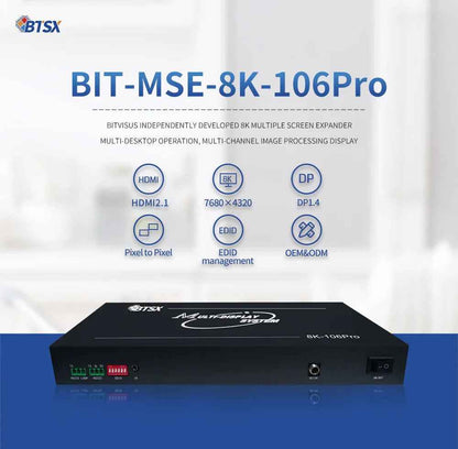 BIT-MSE-8K-106Pro FPGA Hardware 8K Video Controller 8K Multi-Screen Expansion Solution