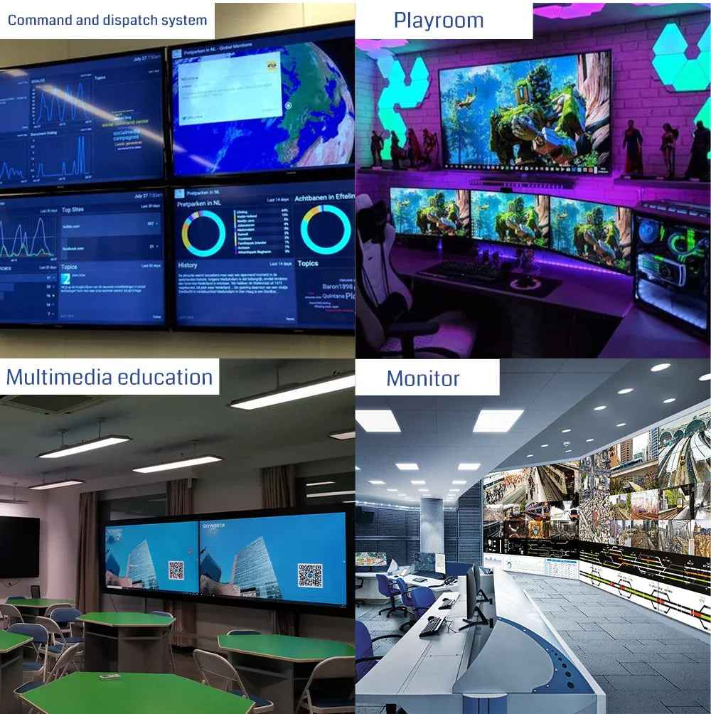 BIT-MV-U1-MD403 4K60 PIP  Seamless Switching  Matrix Switcher LCD KVM Multi-Picture Split Processor