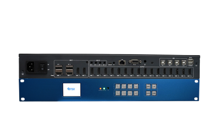 Bitvisus BIT-VP-U1-MD416 4K60 POP HDMI PIP Editable Resolution Seamless KVM Audio Video Matrix Video Wall Controller