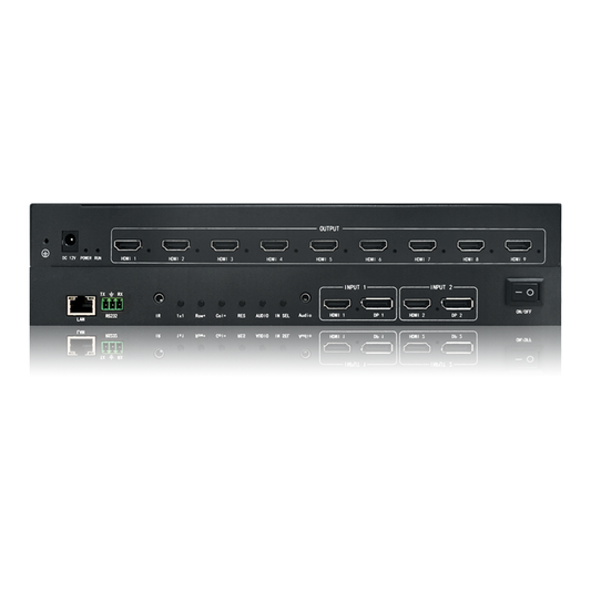 BIT-VWC-209SW 4K60 Video Wall Controller 2x9 Seamless Splicing Processor HDMI DP Multi-Screen Display