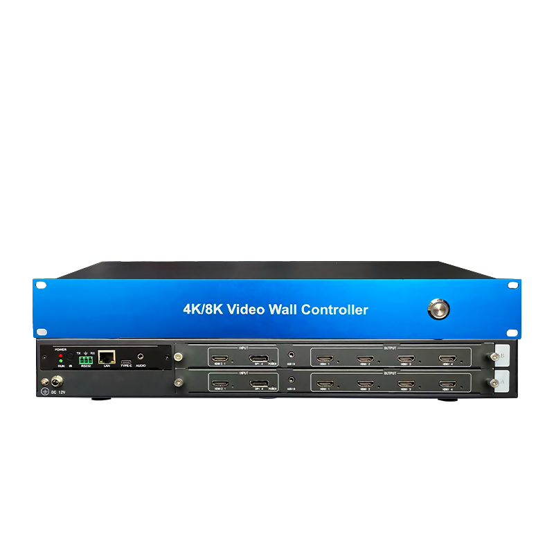 BIT-MSE-8K60Y-208Pro 8K60 Multi-Screen Extender | 2 In 8 Out | HDMI 2.1 & DP 1.4 | Video Wall Controller